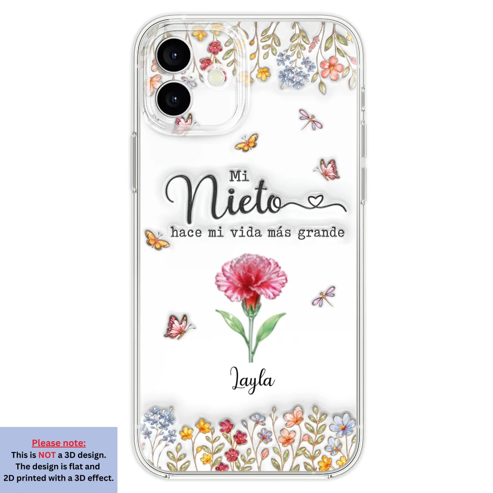 Haz la vida más GRANDE con NIÑOS adorables - Funda de móvil personalizada con efecto inflado 3D - Image 27