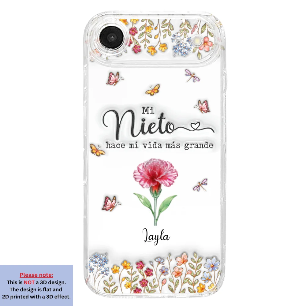 Haz la vida más GRANDE con NIÑOS adorables - Funda de móvil personalizada con efecto inflado 3D - Image 28