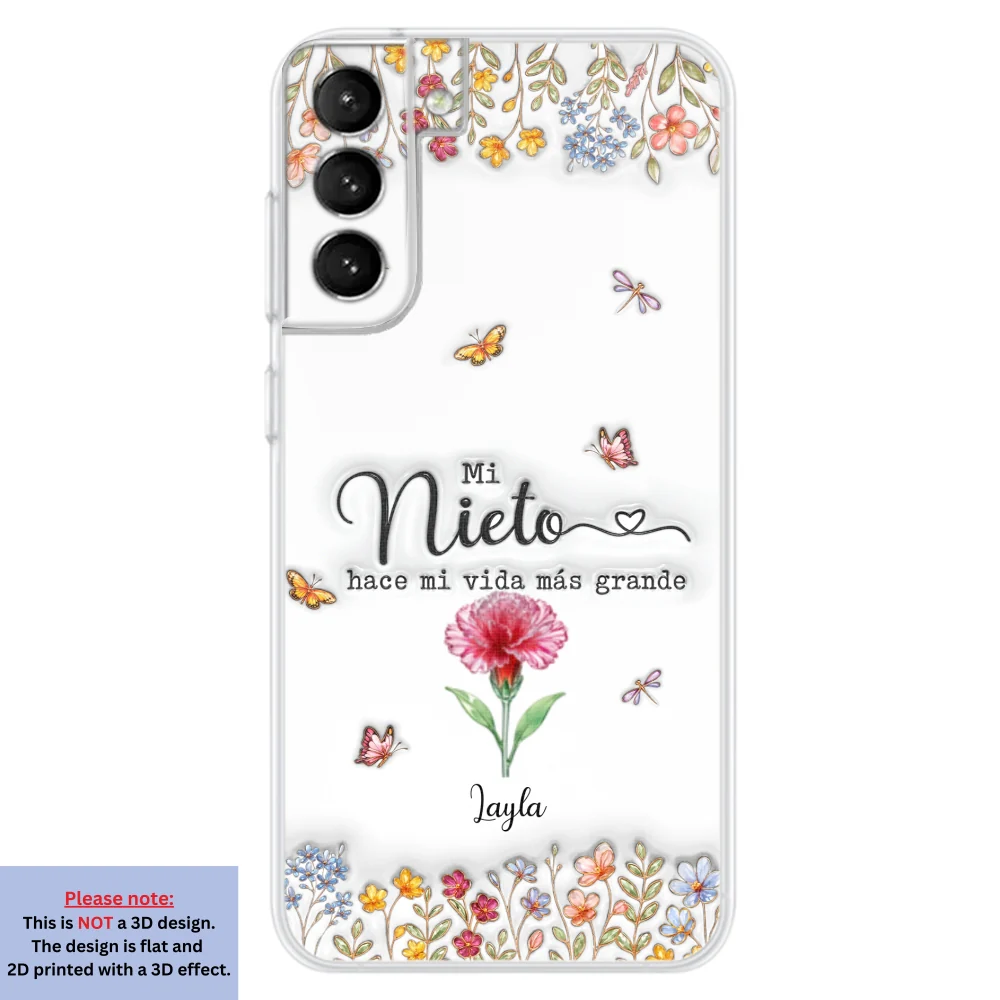 Haz la vida más GRANDE con NIÑOS adorables - Funda de móvil personalizada con efecto inflado 3D - Image 31