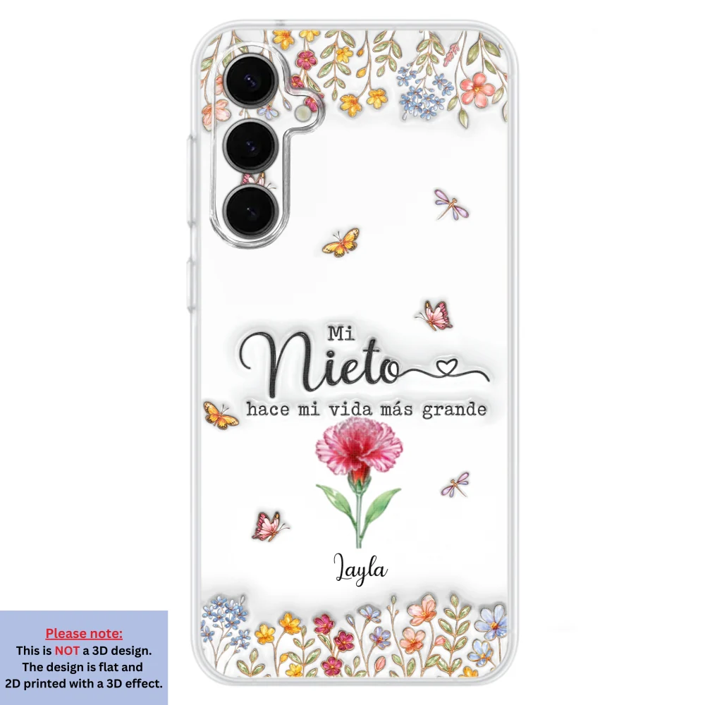 Haz la vida más GRANDE con NIÑOS adorables - Funda de móvil personalizada con efecto inflado 3D - Image 33