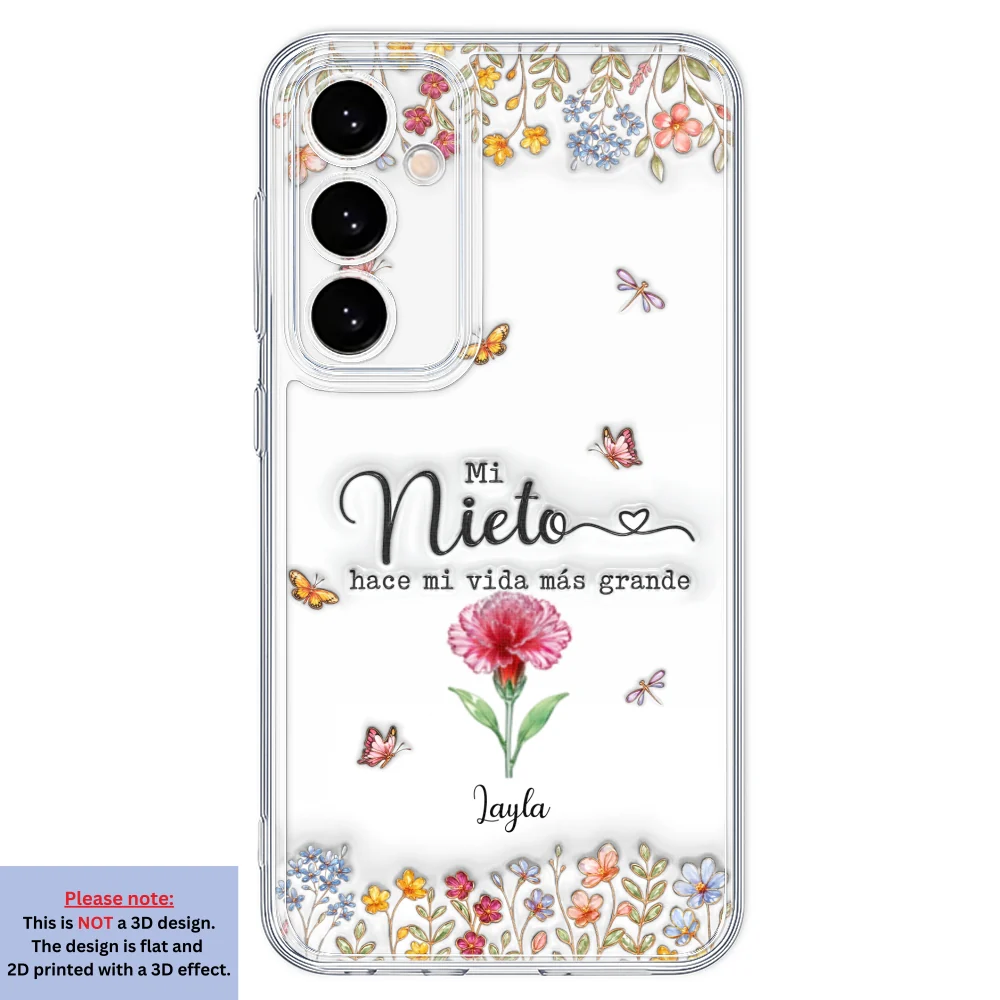 Haz la vida más GRANDE con NIÑOS adorables - Funda de móvil personalizada con efecto inflado 3D - Image 34