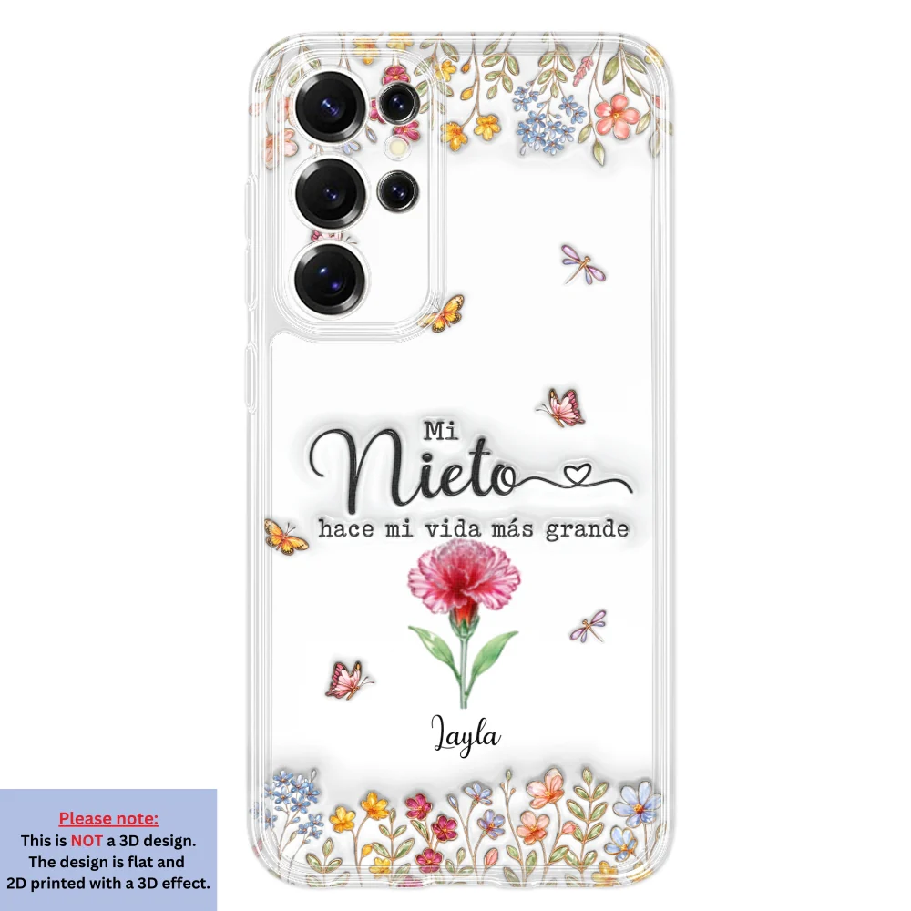 Haz la vida más GRANDE con NIÑOS adorables - Funda de móvil personalizada con efecto inflado 3D - Image 35