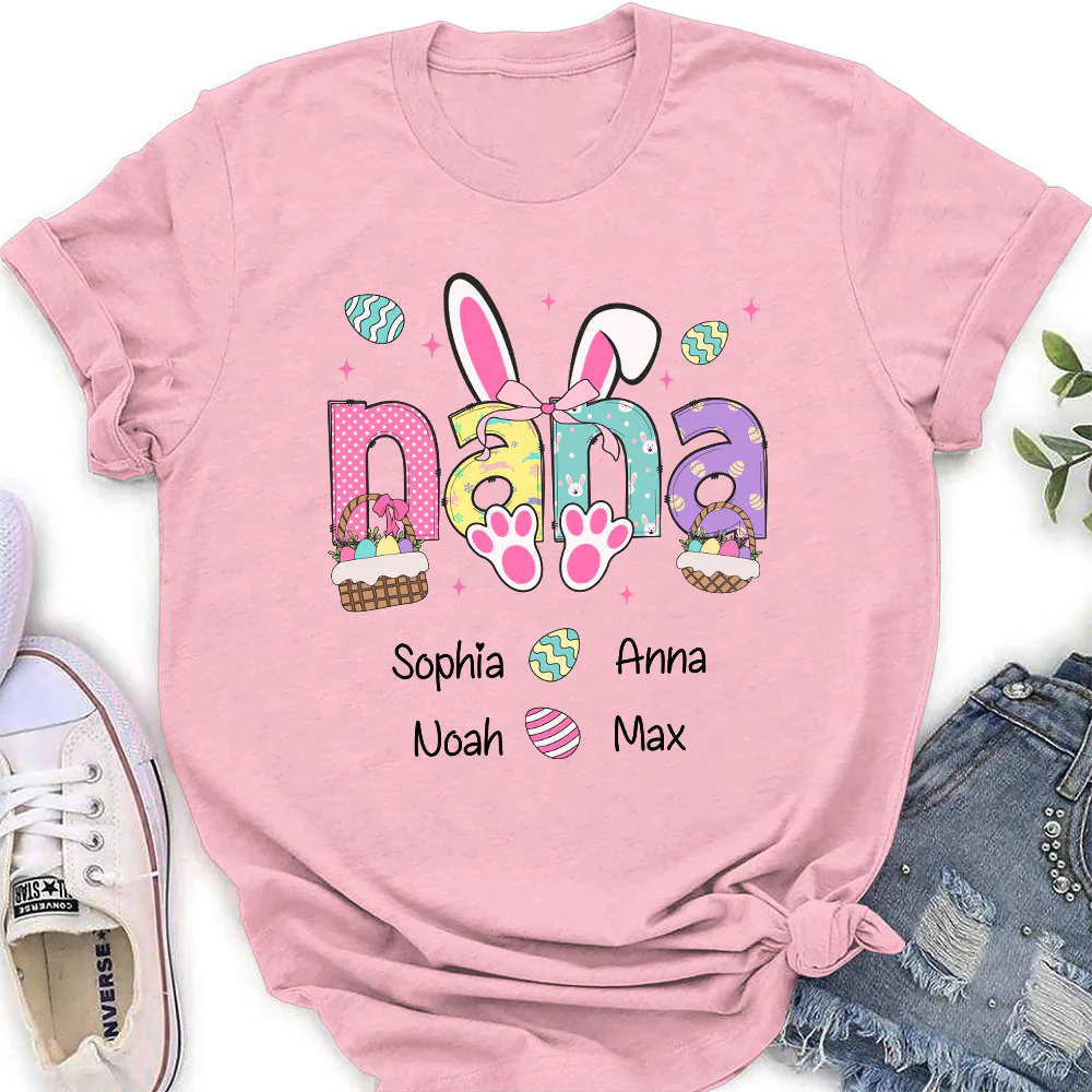 Heart Of Grandma Is Pure Gold - Personalized Custom Shirt - Image 3