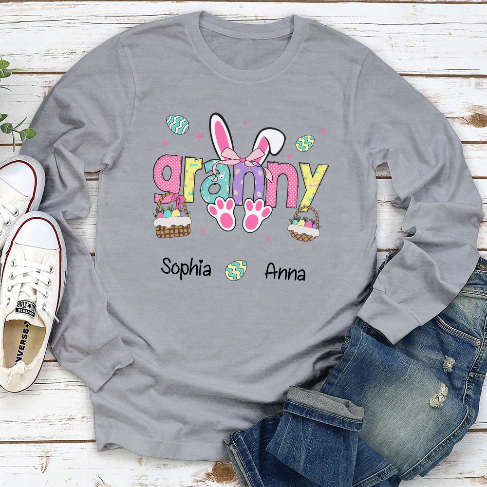 Heart Of Grandma Is Pure Gold - Personalized Custom Shirt - Image 4