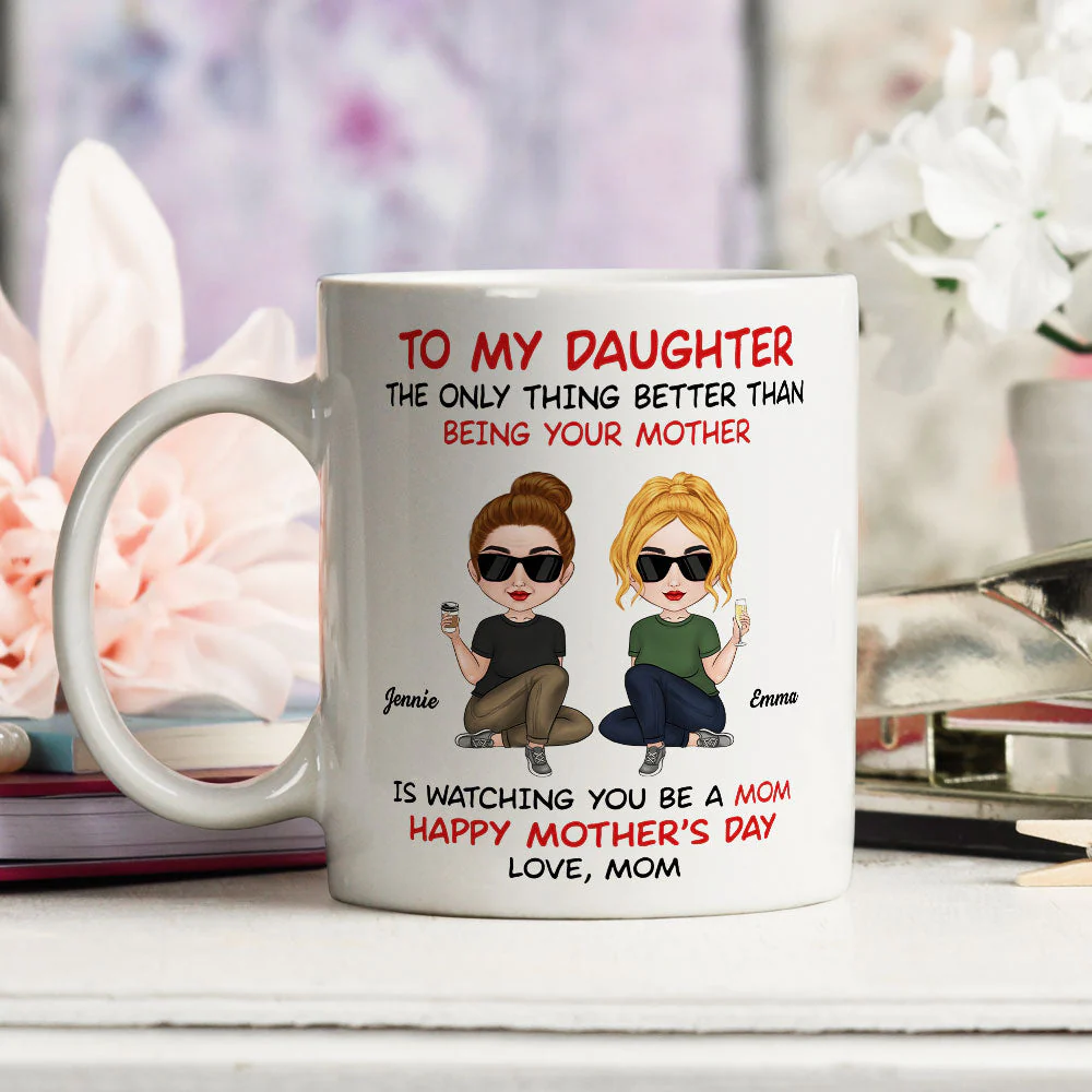 Heartfelt Mother - Personalized Custom Coffee Mug - Image 3