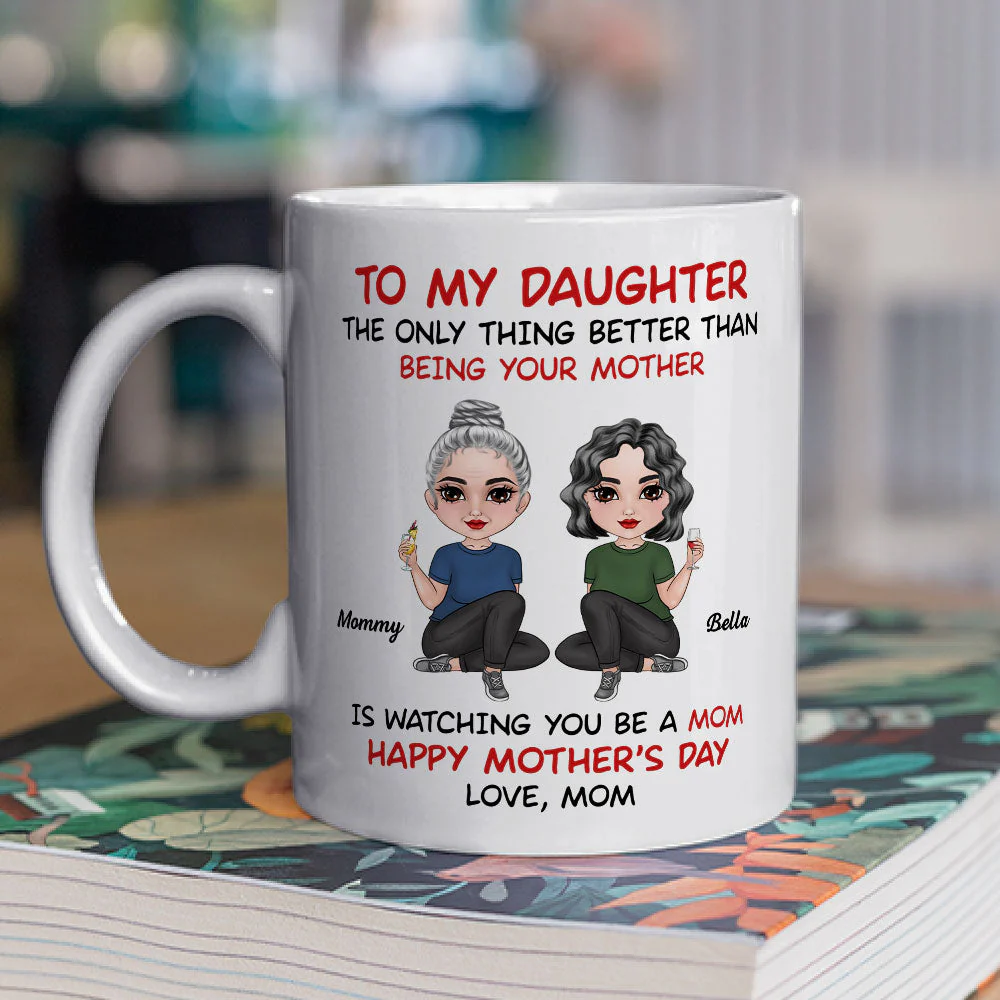 Heartfelt Mother - Personalized Custom Coffee Mug - Image 4