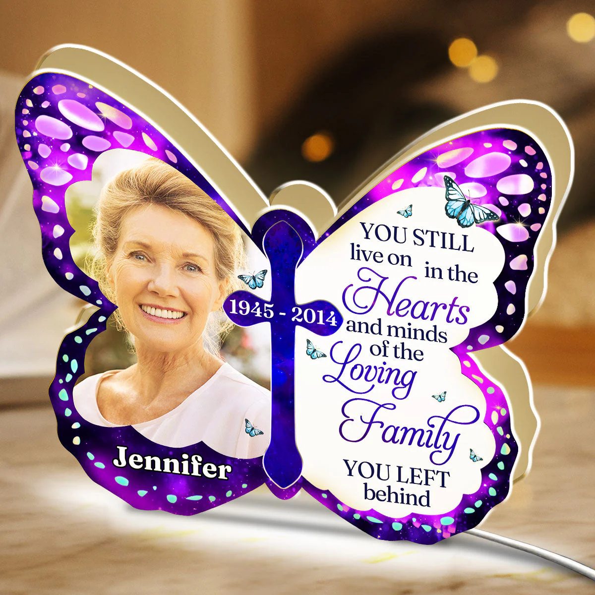 Hearts And Minds - Personalized Custom Light Box - Image 5
