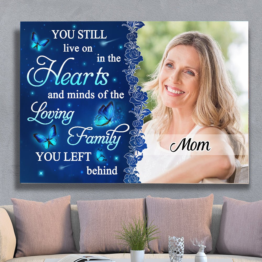 Hearts And Minds - Personalized Custom Photo Canvas - Image 4