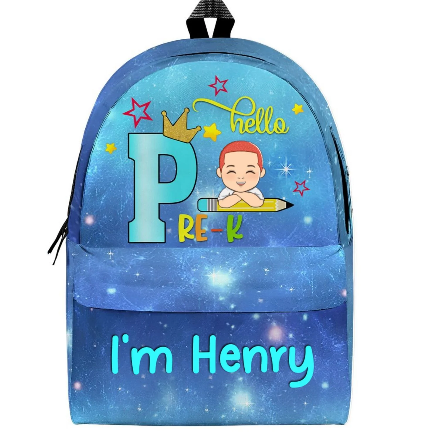 Hello School - Personalized Custom Backpack - Image 7