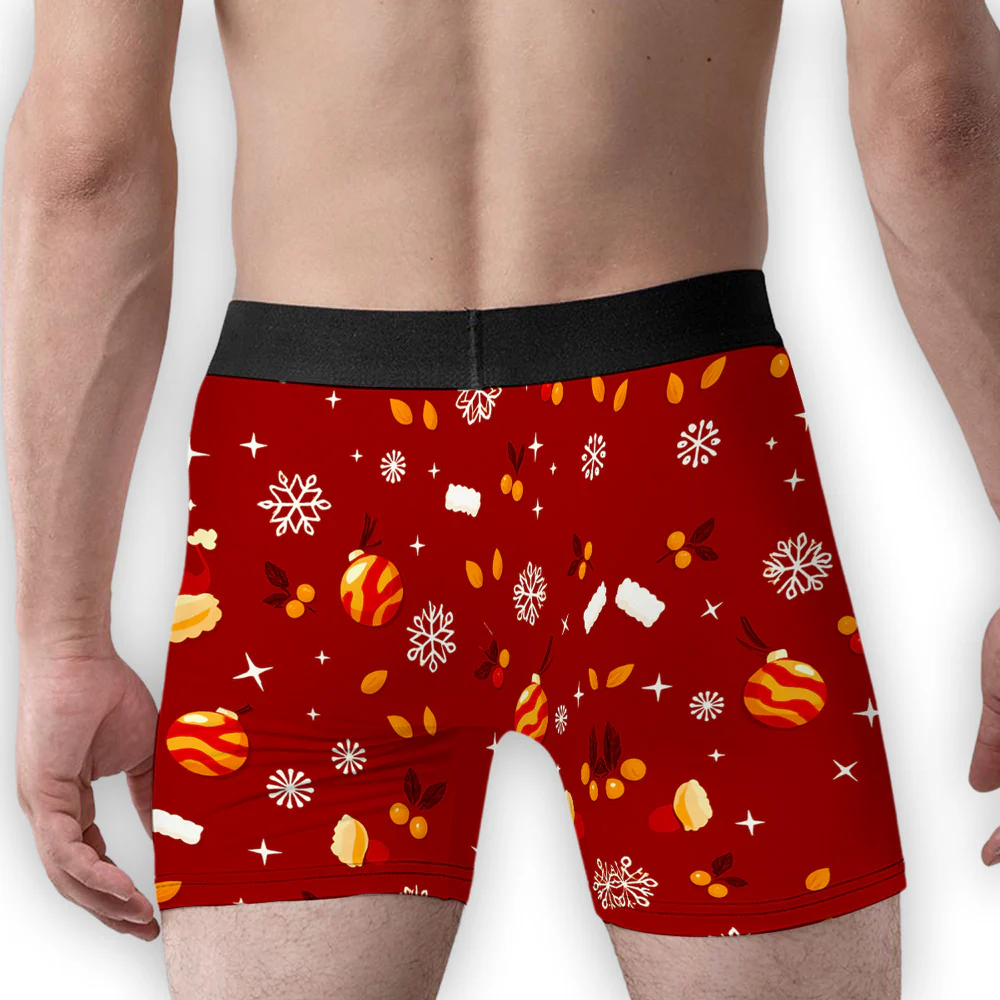 Her Balls - Personalized Photo Men's Boxer Briefs - Image 3