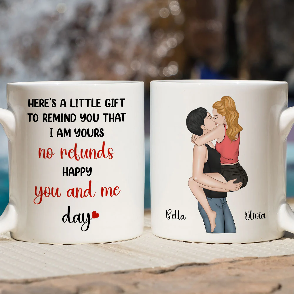 Here Is A Little Gift To Remind You - Personalized Custom Coffee Mug - Image 2