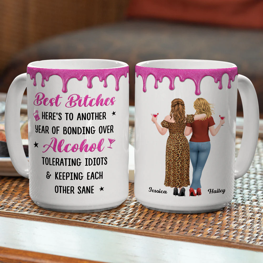 Here To Another Year - Personalized Custom Coffee Mug - Image 3