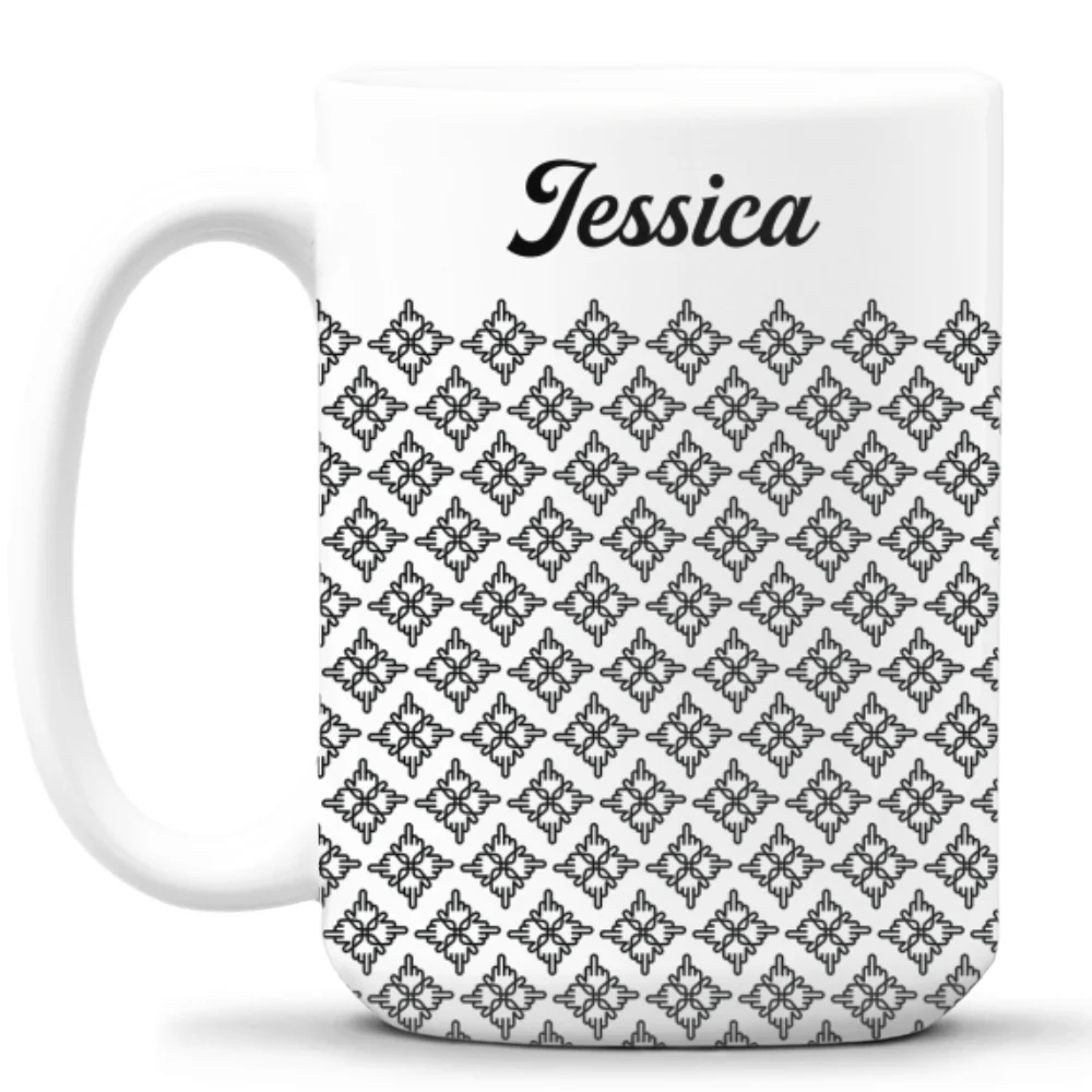 Hidden Flower - Personalized Custom Coffee Mug - Image 11