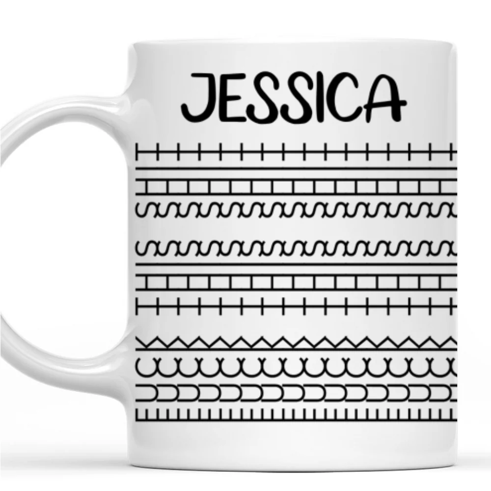 Hidden Words Pure Poetry - Personalized Custom Coffee Mug - Image 8