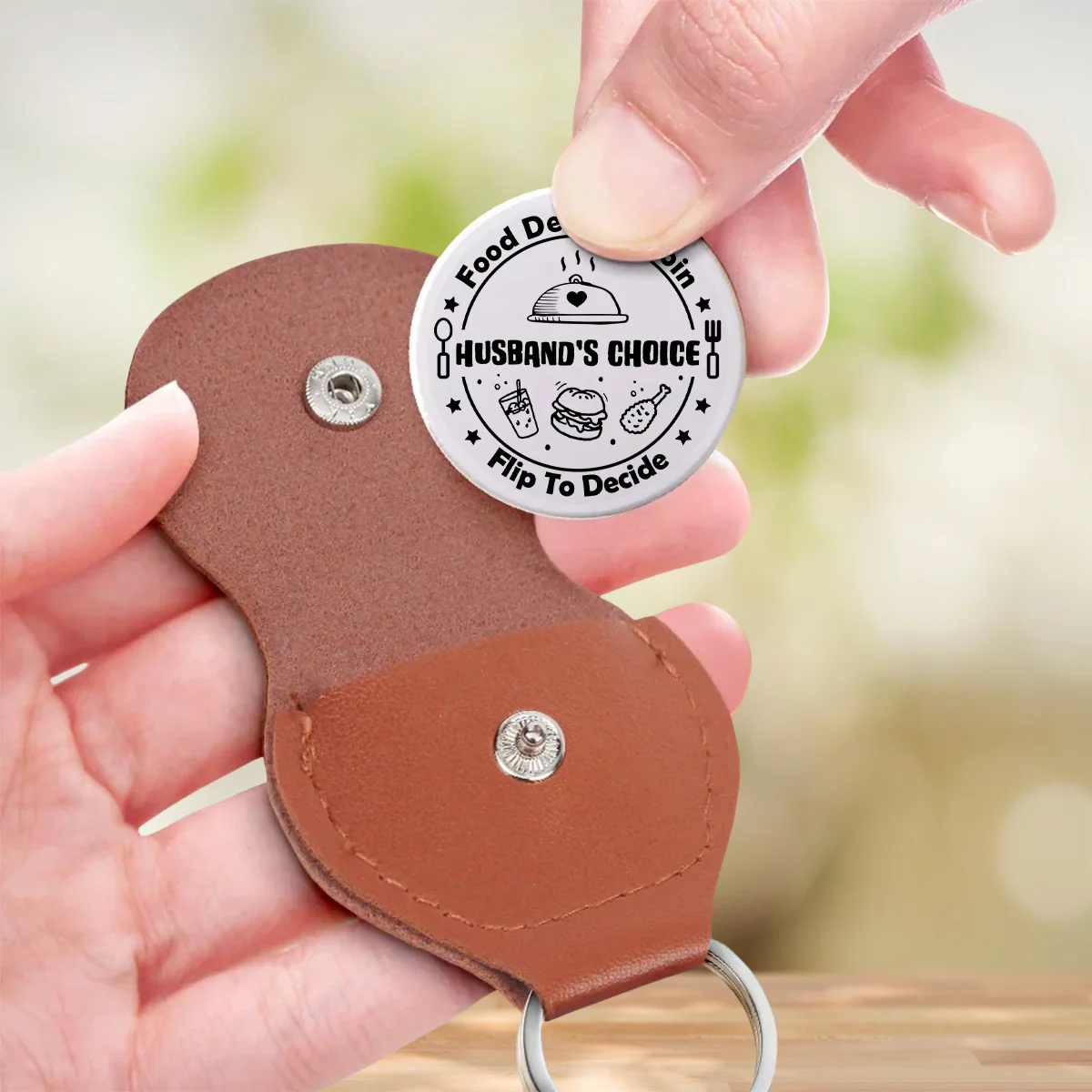 His Choice Or Her Choice - Personalized Custom Pocket Hug - Image 3