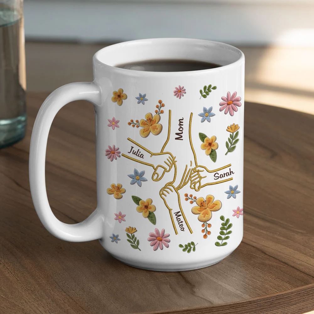 Hold my heart And Hold Me Forever - Personalized Custom Coffee Mug - Image 5