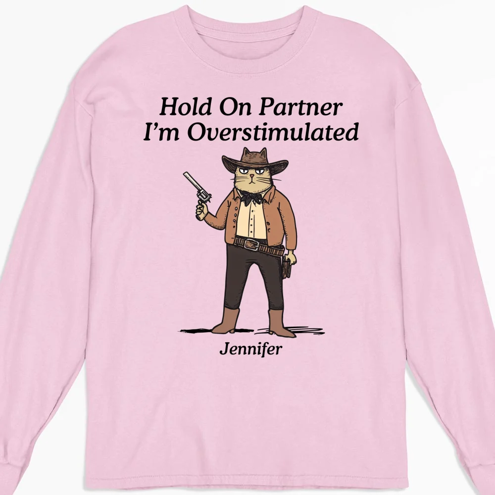 Hold On Partner - Personalized Custom Shirt - Image 12