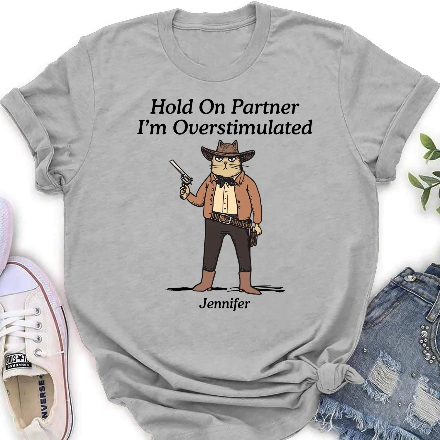 Hold On Partner - Personalized Custom Shirt - Image 17