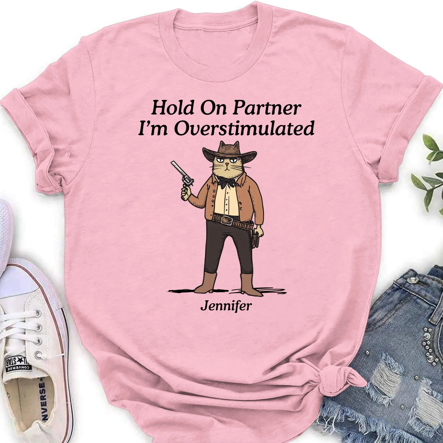 Hold On Partner - Personalized Custom Shirt - Image 18