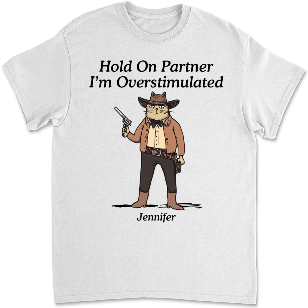 Hold On Partner - Personalized Custom Shirt - Image 6