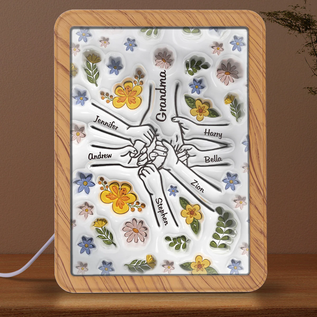 Hold Our Hand - Personalized Custom Magic Mirror - Image 3