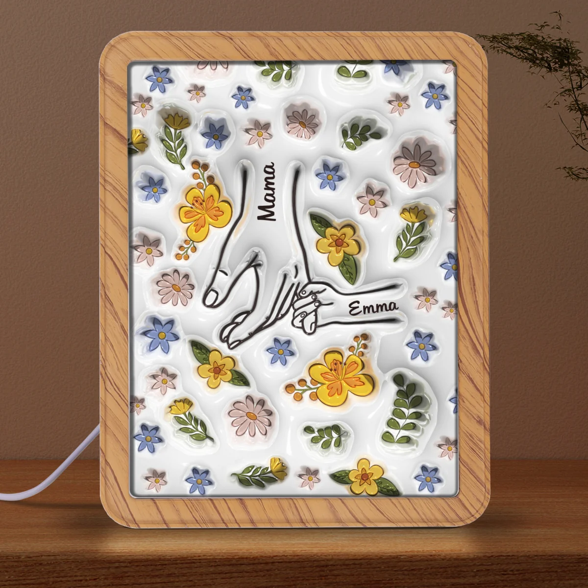 Hold Our Hand - Personalized Custom Magic Mirror - Image 7