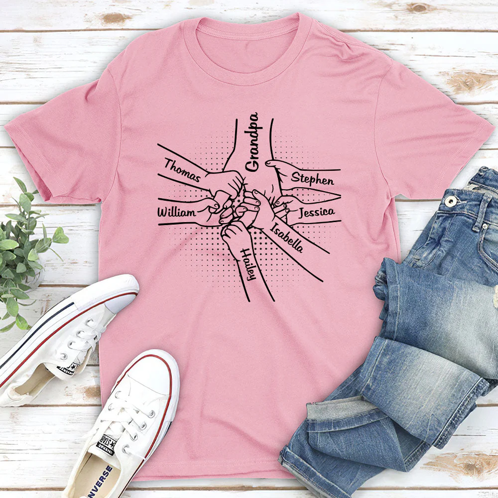 Holding Hands - Personalized Custom Shirt - Image 6