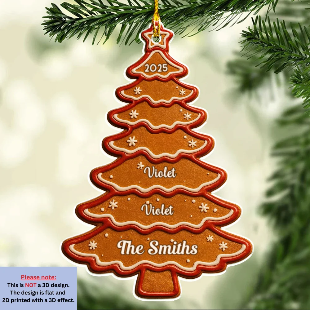Holiday Season - Personalized Custom Acrylic Ornament - Image 7