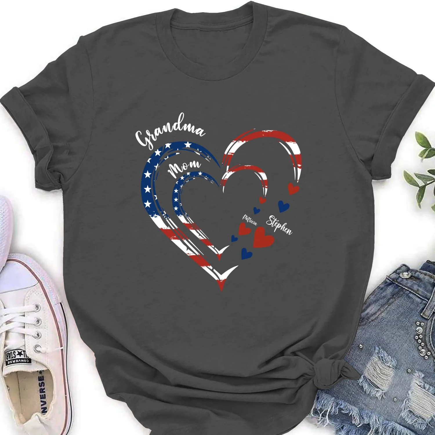 Home Is Where Grandma Is - Personalized Custom Shirt - Image 22