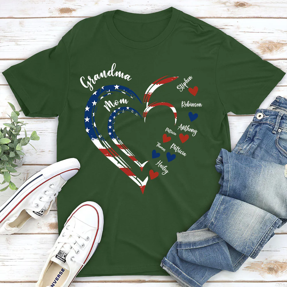 Home Is Where Grandma Is - Personalized Custom Shirt - Image 4