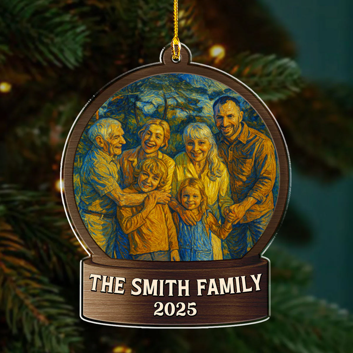 Home Sweet Home - Personalized Custom Acrylic Ornament - Image 5