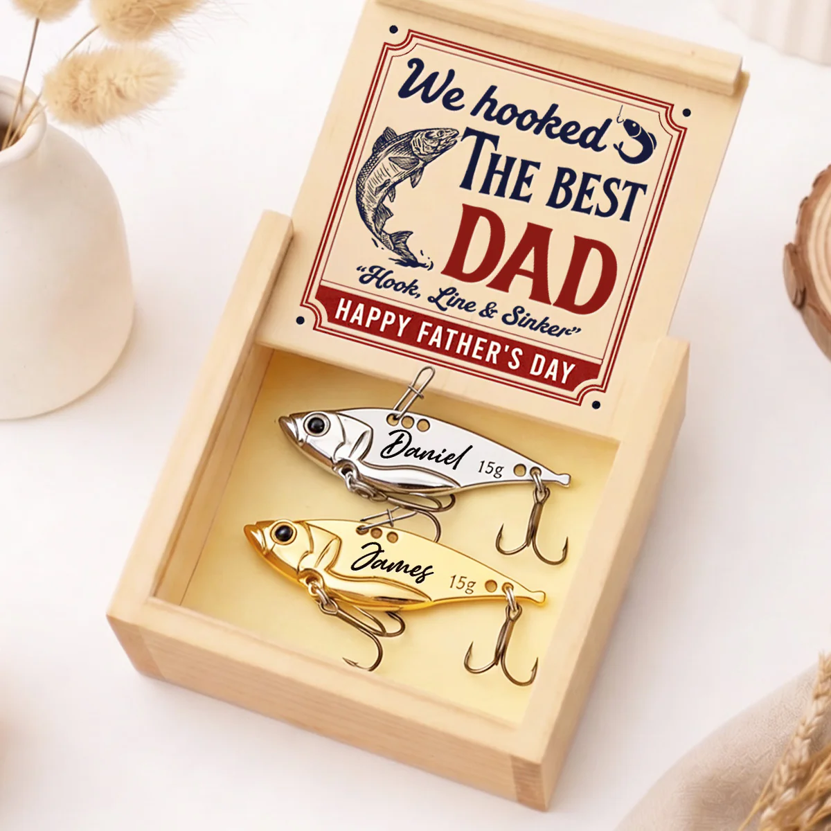 Hook Line And Sinker - Personalized Custom Fishing Lure