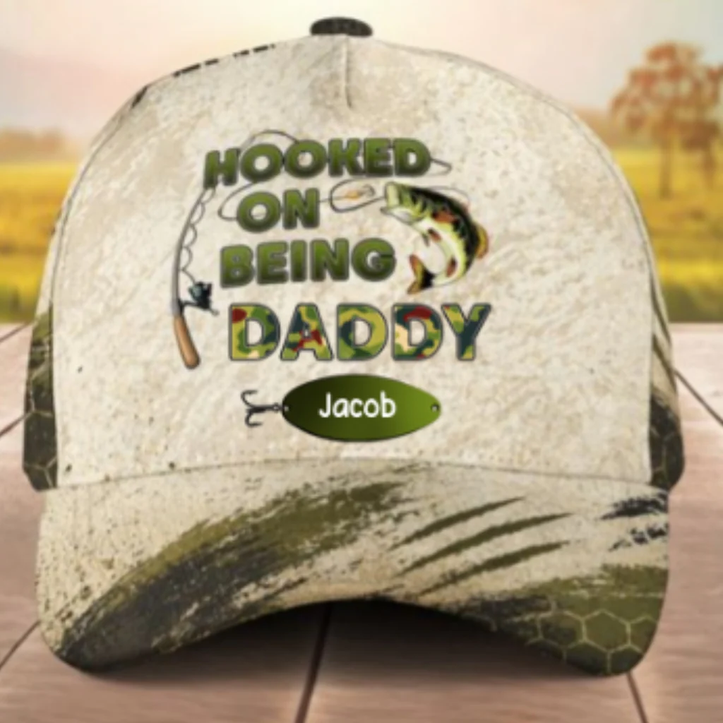Hooked On - Personalized Custom Classic Cap - Image 7