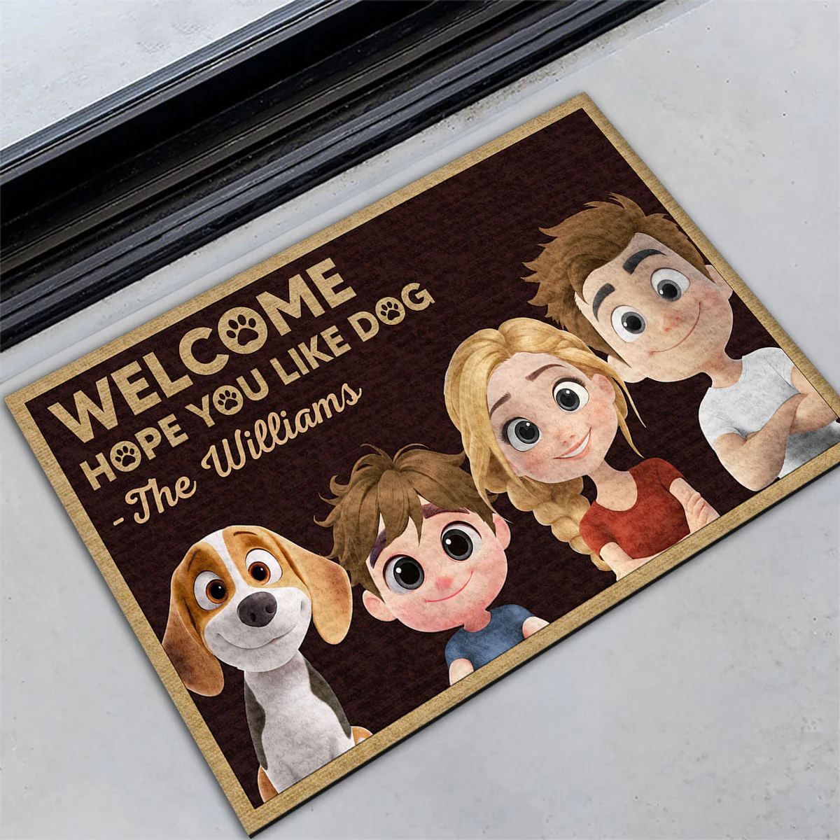 Hope - Personalized Custom Doormat - Image 3