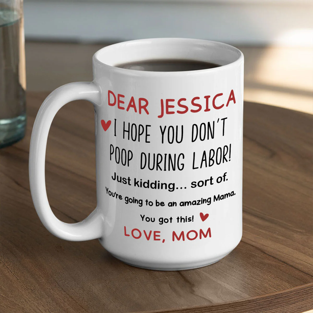 Hope You Do Not Do This Daughter - Personalized Custom Coffee Mug - Image 3