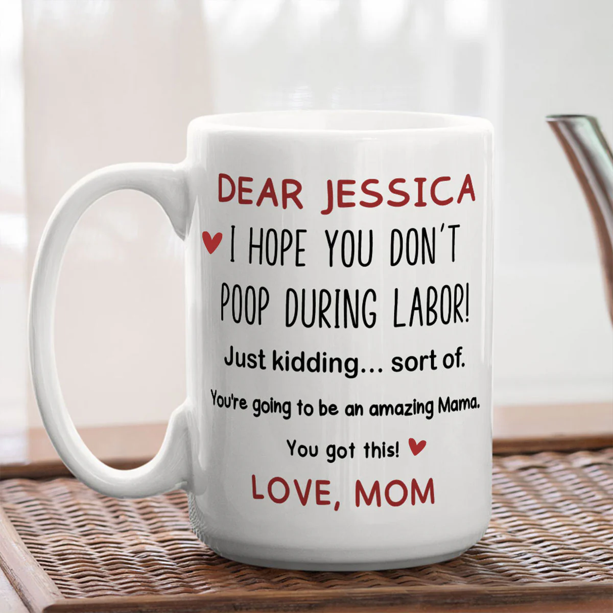 Hope You Do Not Do This Daughter - Personalized Custom Coffee Mug - Image 7