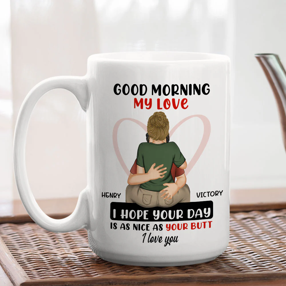 Hope You Have A Nice Day - Personalized Custom Coffee Mug - Image 4