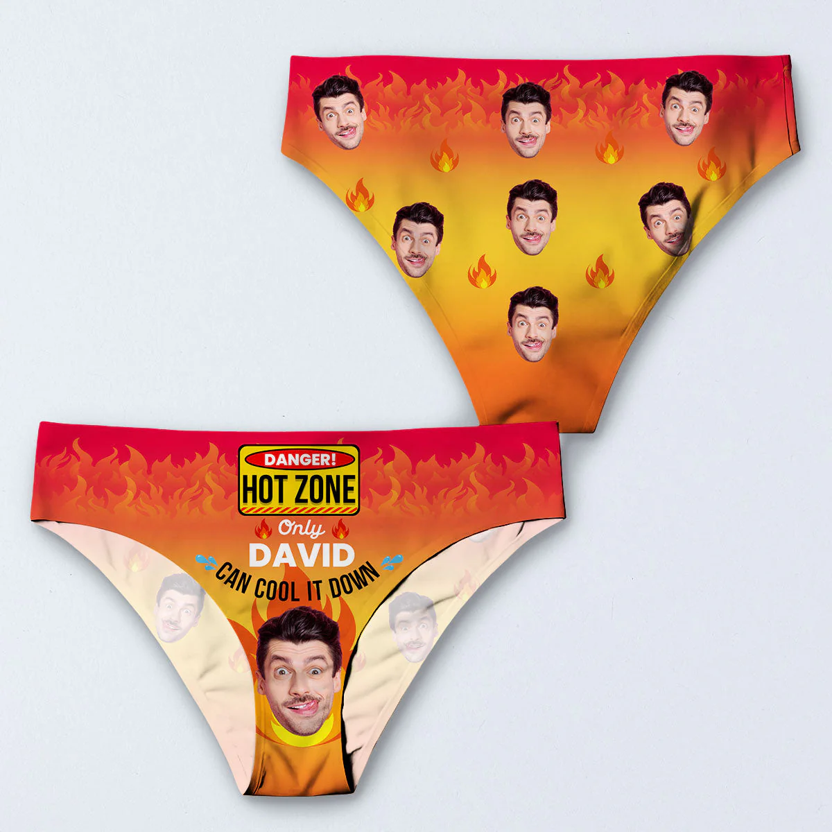 Hot Zone - Personalized Women Briefs - Image 4