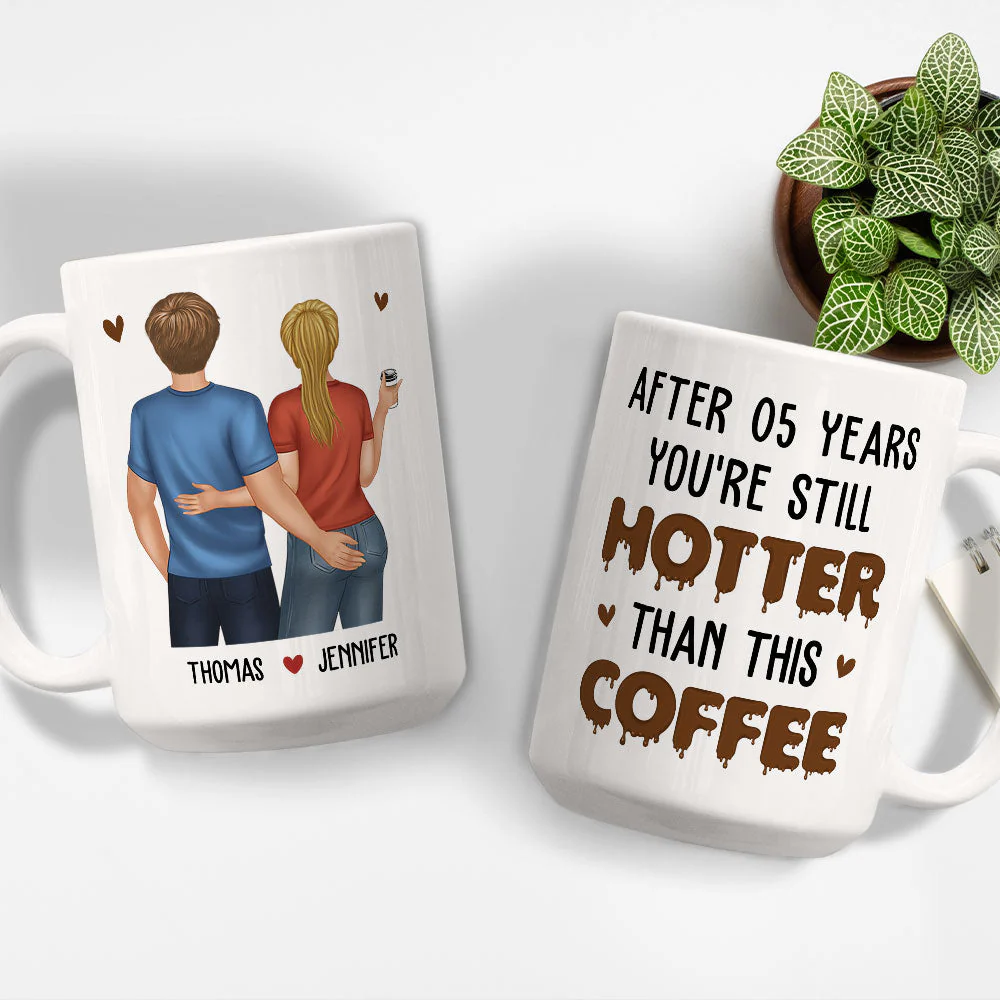 Hotter Than This - Personalized Custom Coffee Mug - Image 3