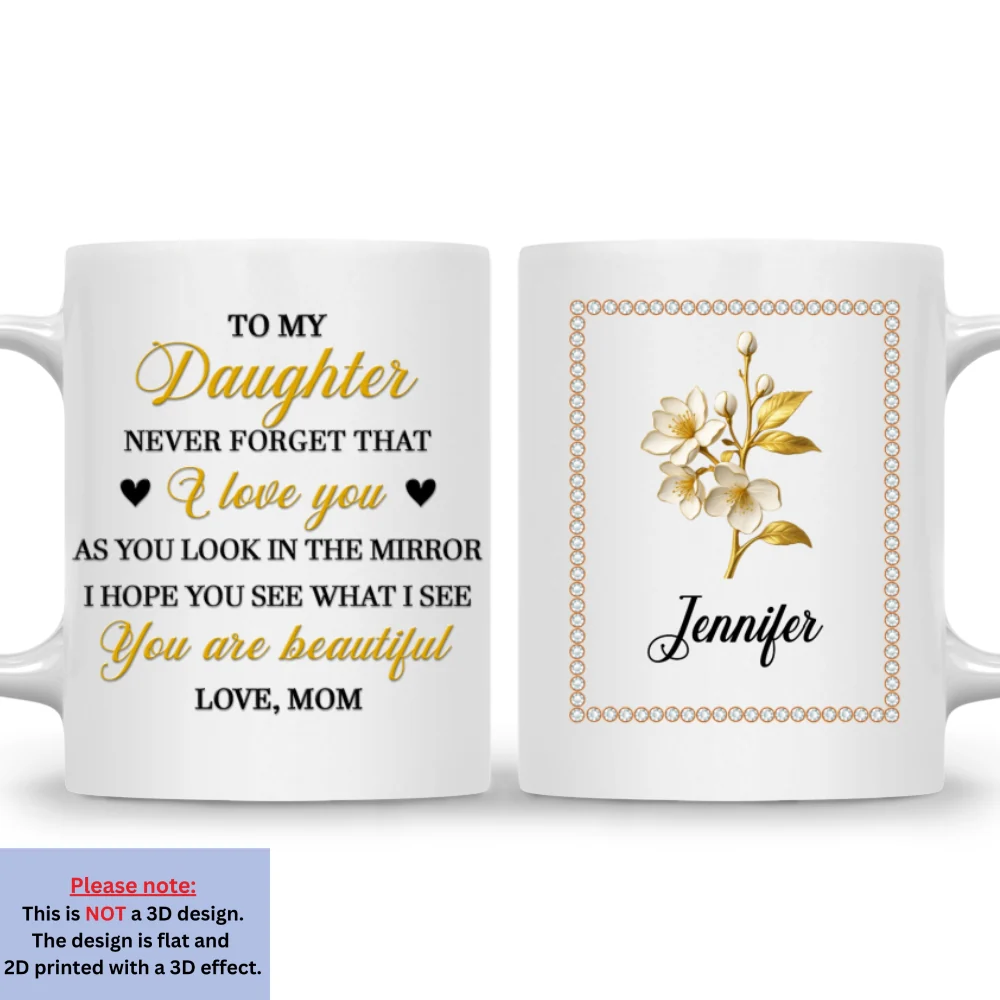 How Beautiful You Are - Personalized Custom 3D Effect Mug - Image 8