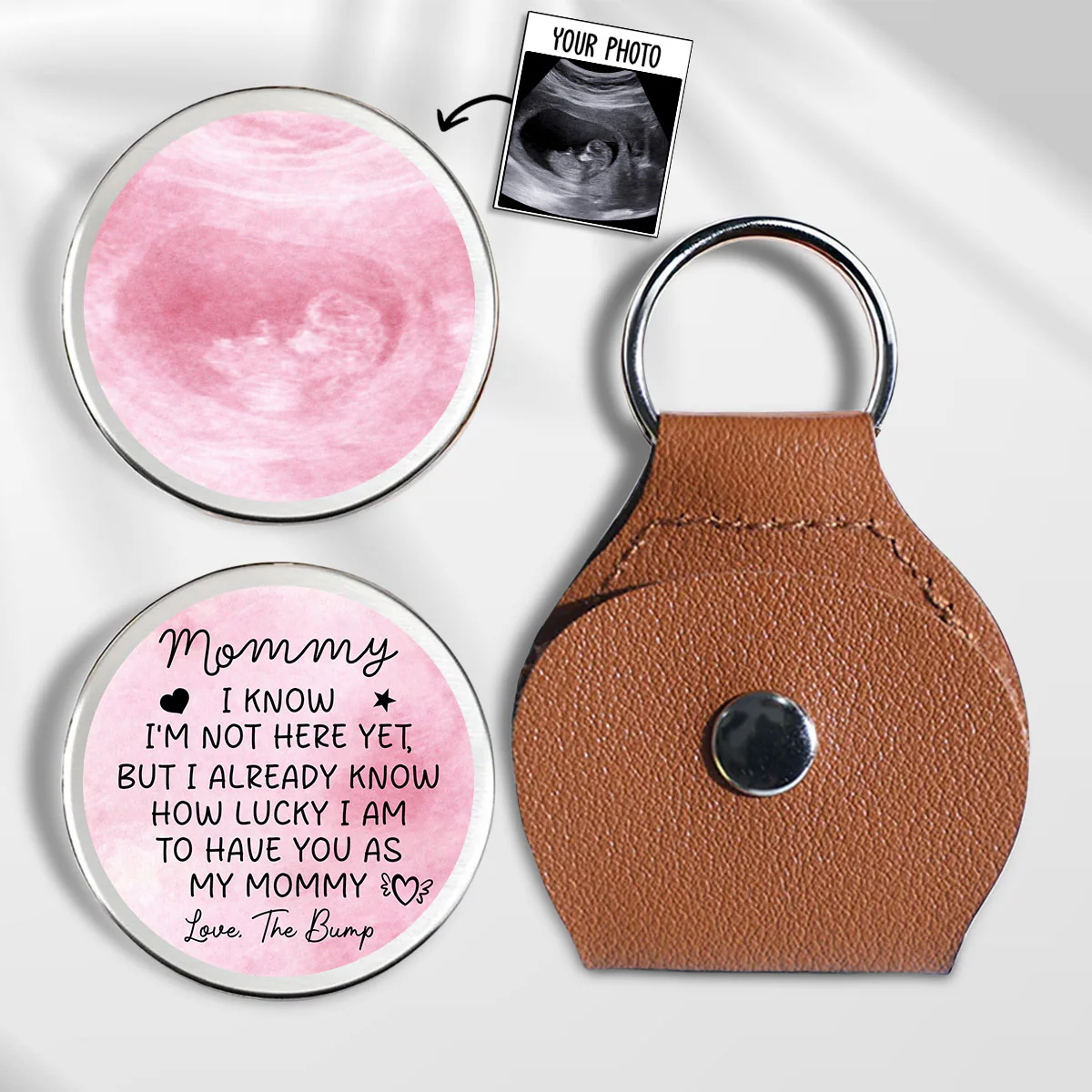 How Lucky I Am - Personalized Custom Pocket Hug - Image 5