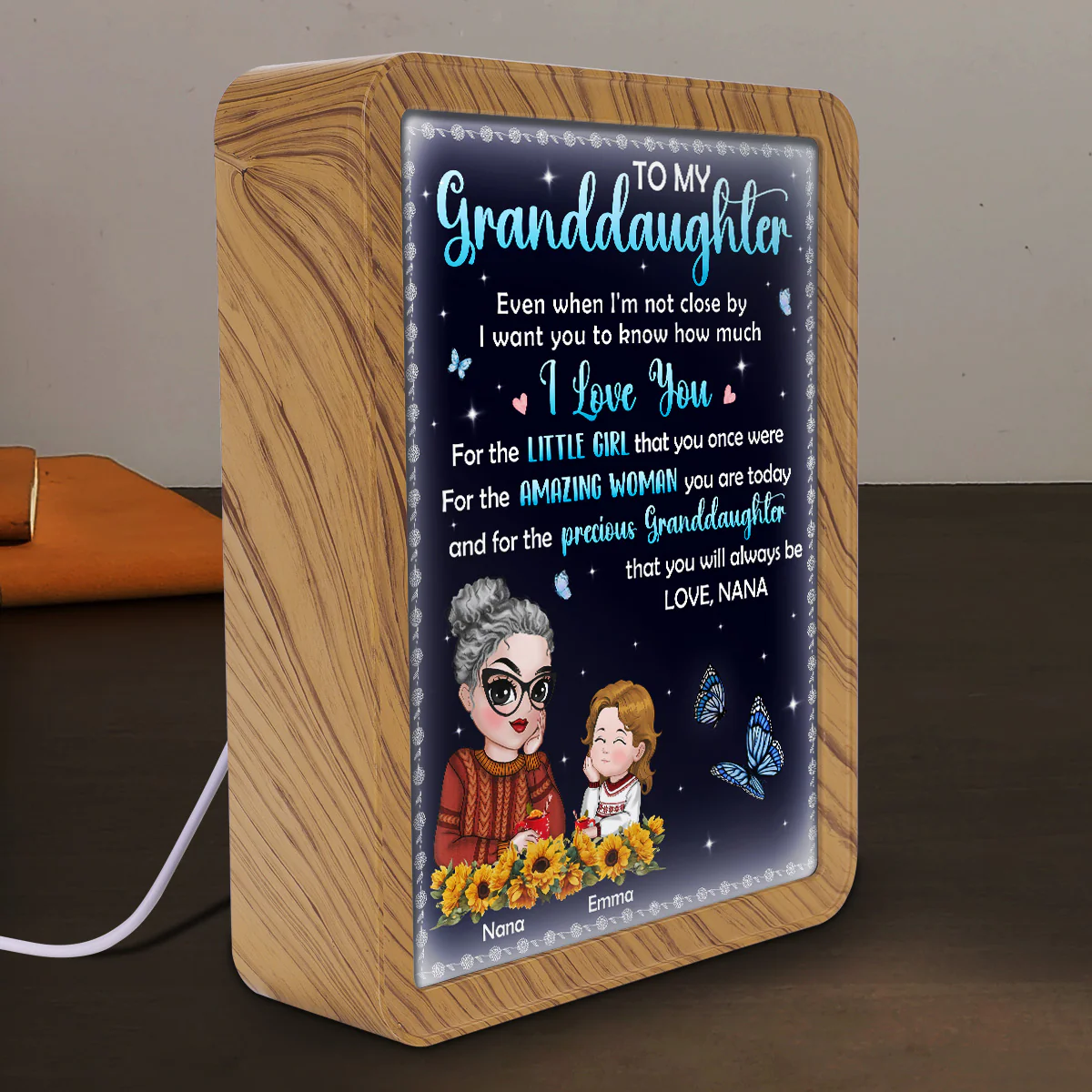 How Much I Love You - Personalized Custom Magic Mirror - Image 2