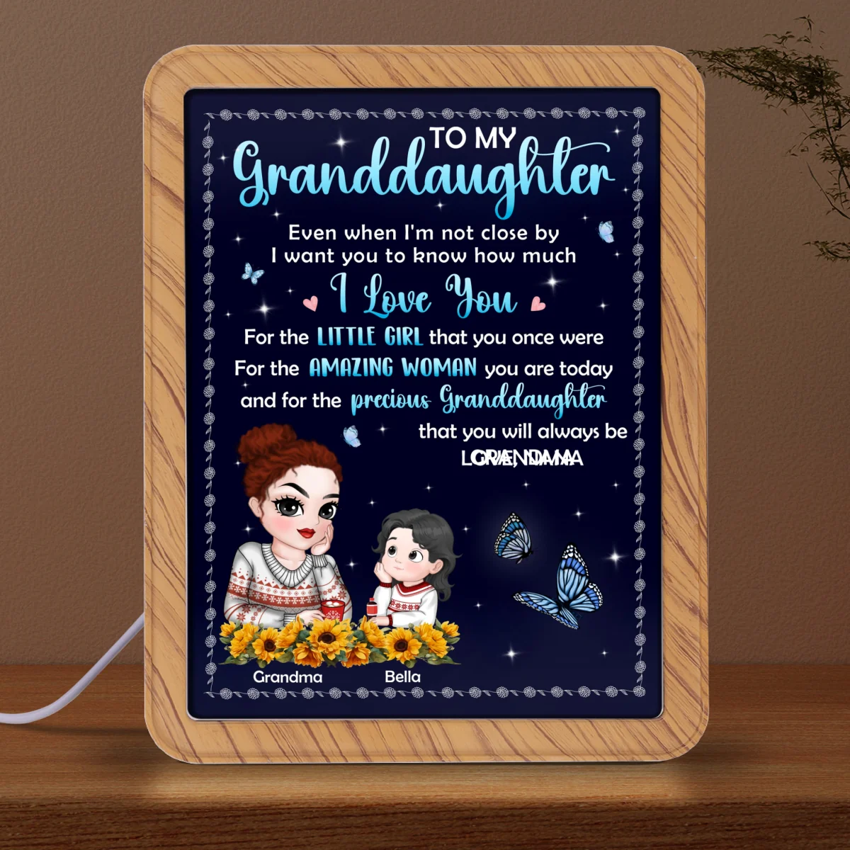 How Much I Love You - Personalized Custom Magic Mirror - Image 6