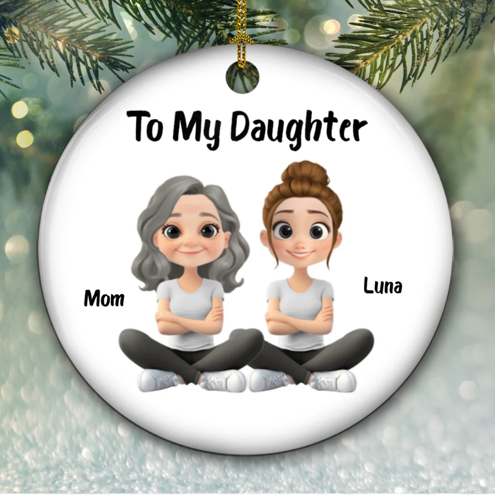 How Special You Are - Personalized Custom Ceramic Ornament - Image 5