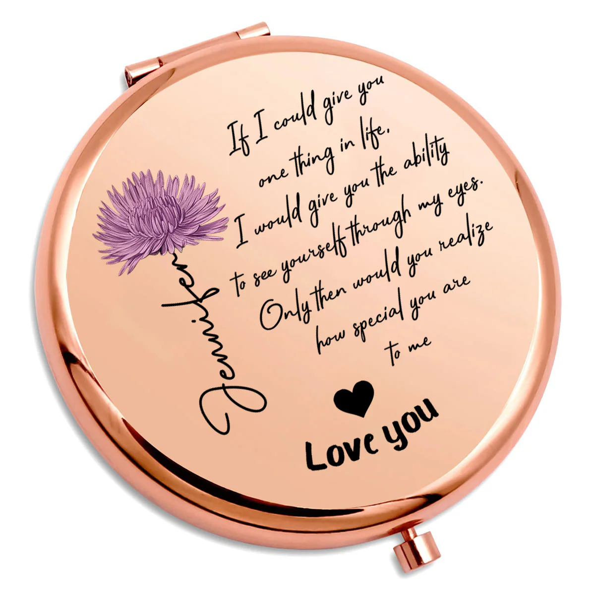 How Special You Are - Personalized Custom Compact Mirror - Image 4