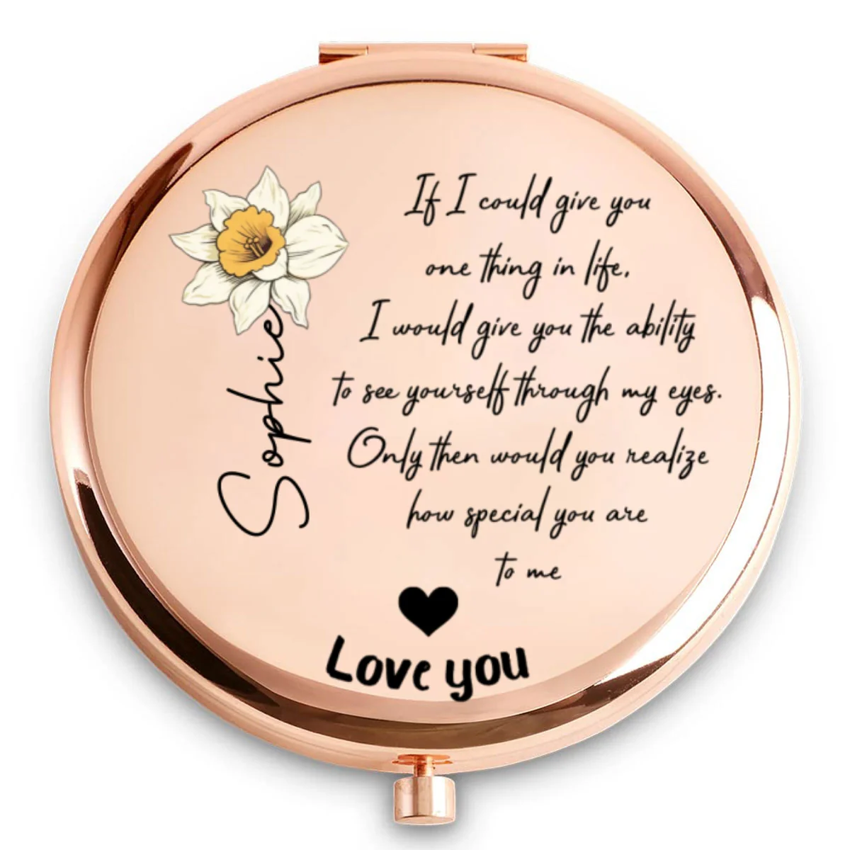 How Special You Are - Personalized Custom Compact Mirror - Image 6