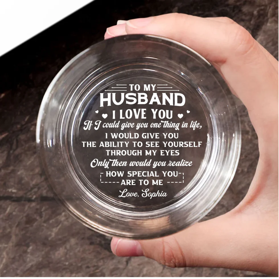 How Special You Are - Personalized Custom Engraved Whiskey Glass - Image 6