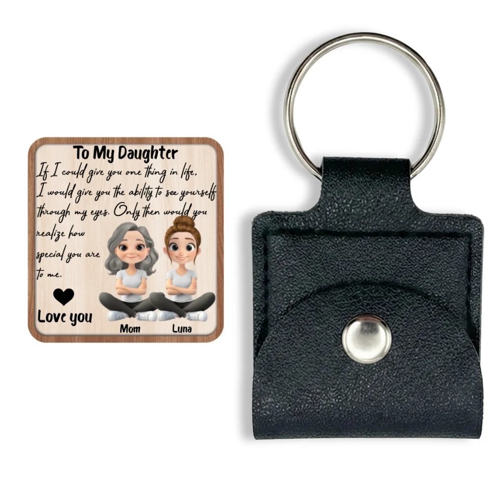 How Special You Are - Personalized Custom Wooden Pocket Hug - Image 7