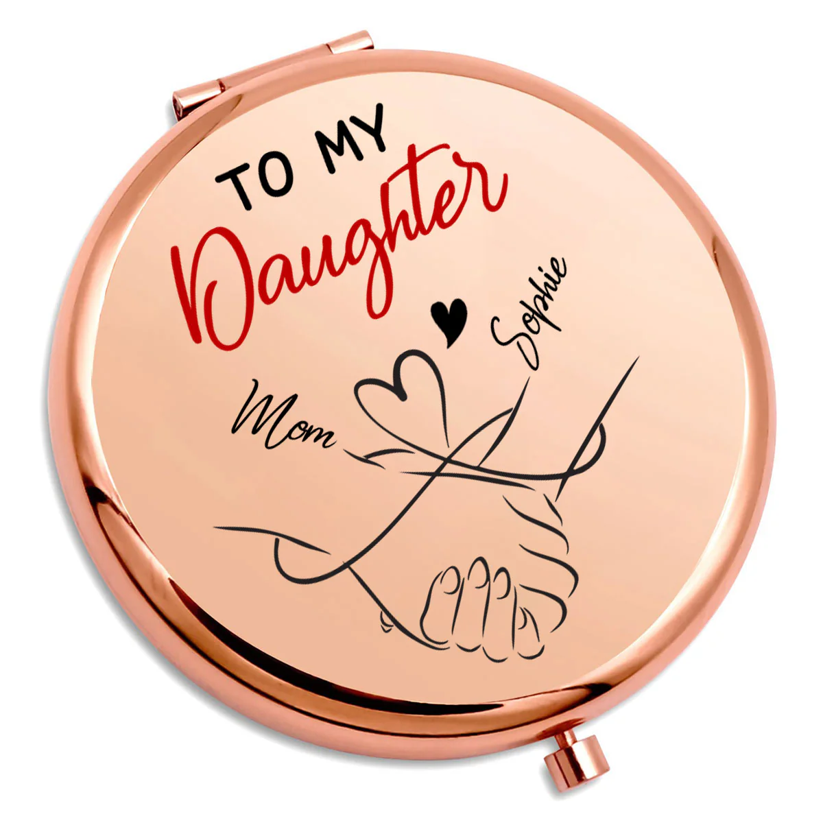 How Special You Are To Me - Personalized Custom Compact Mirror - Image 2