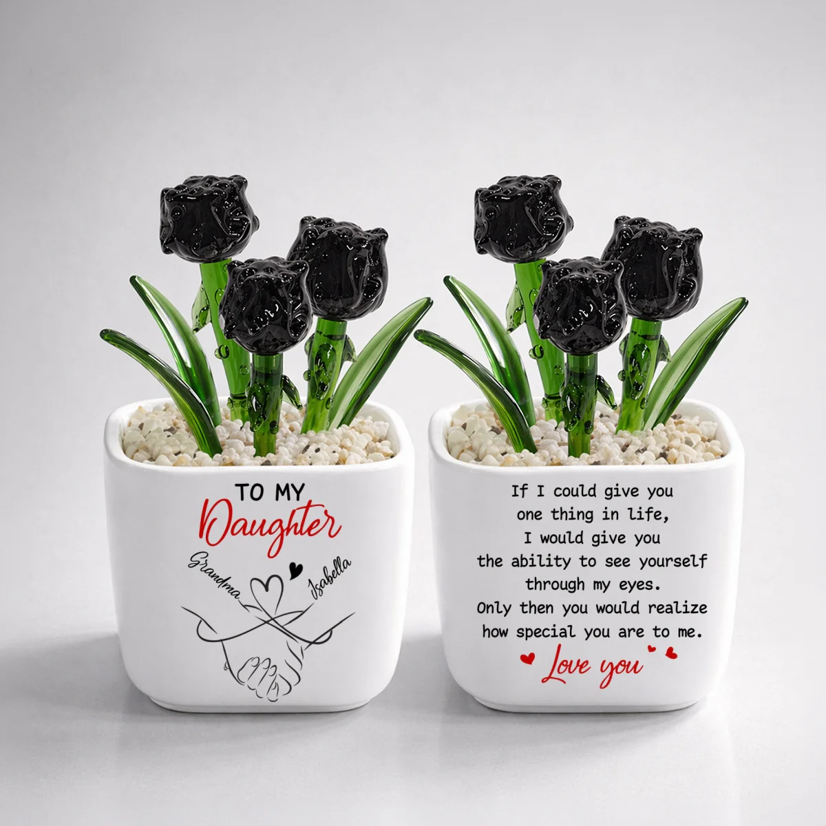 How Special You Are To Me - Personalized Custom Glass Birth Month Flower - Image 14